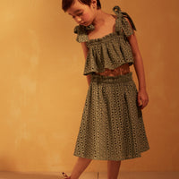Tuchinda blouses Tuchinda Iceberg Green Lulu Top