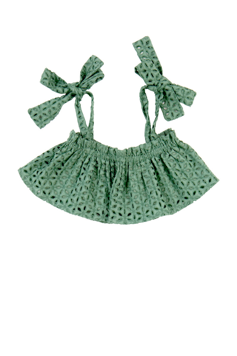 Tuchinda blouses Tuchinda Iceberg Green Lulu Top