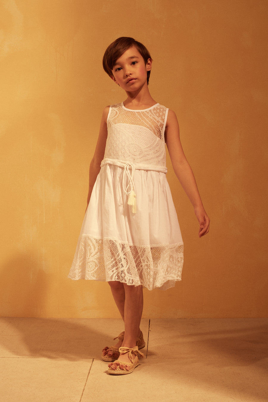 Tuchinda dresses Tuchinda White Lace Eloisa Dress