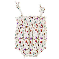 Tuchinda Rompers and Bodysuits Tuchinda Flower Art Nelli Playsuit