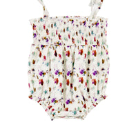 Tuchinda Rompers and Bodysuits Tuchinda Flower Art Nelli Playsuit