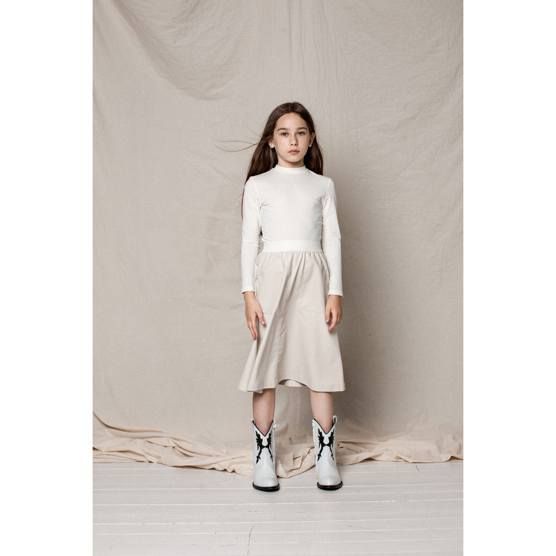 Unlabel bottoms Unlabel Sand/Milk Etna Skirt