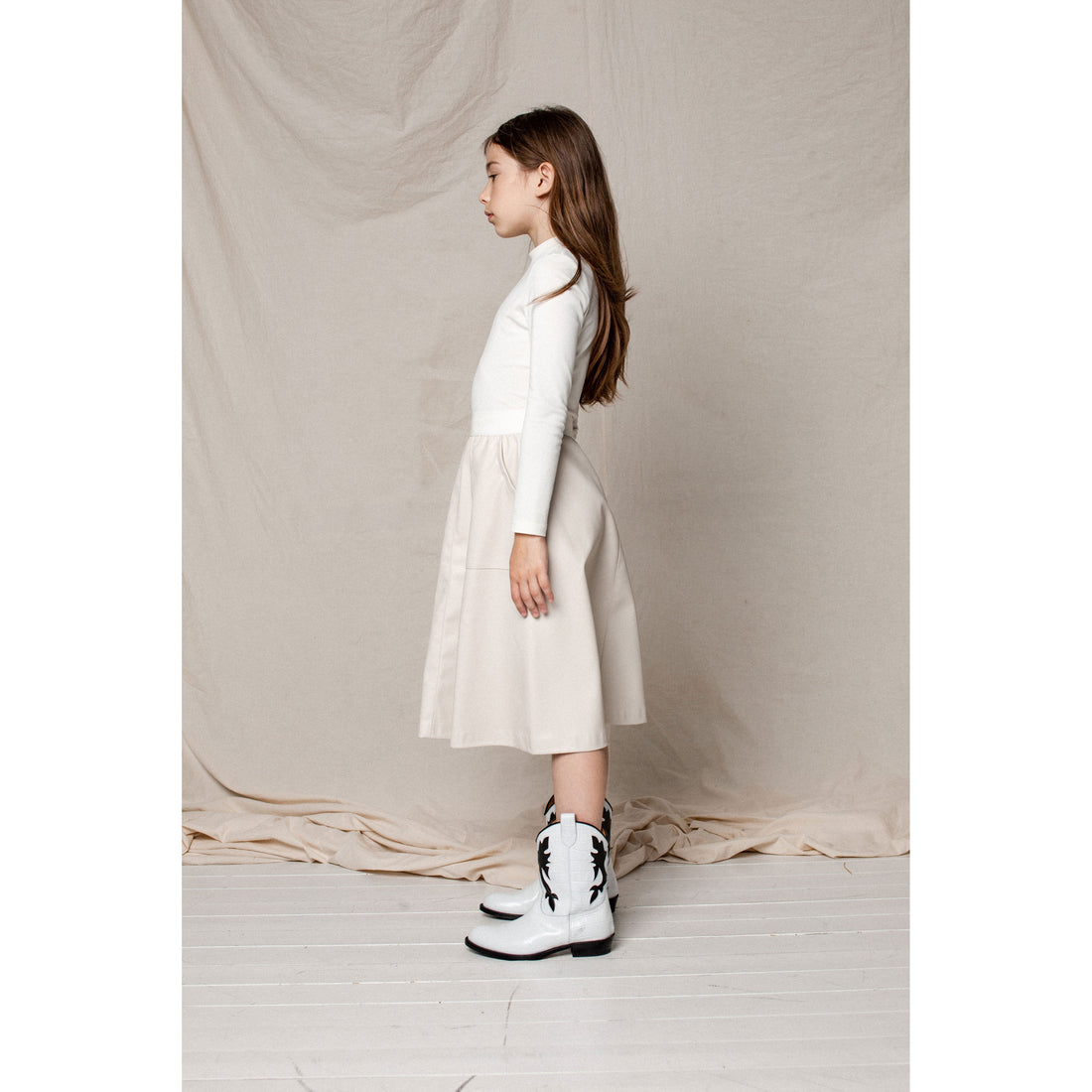 Unlabel bottoms Unlabel Sand/Milk Etna Skirt