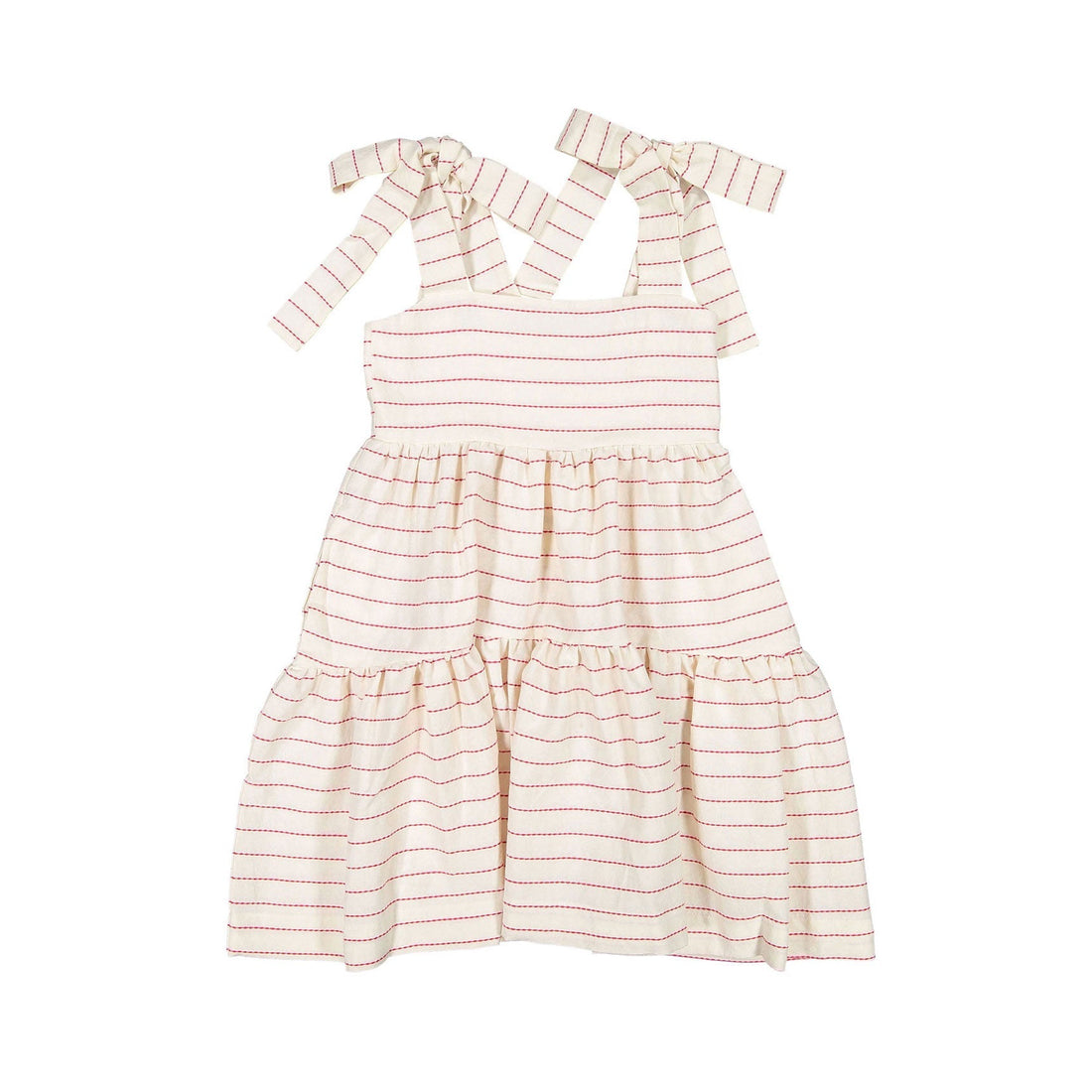 Unlabel dresses Unlabel Milk/Coral Stripes Palma Dress