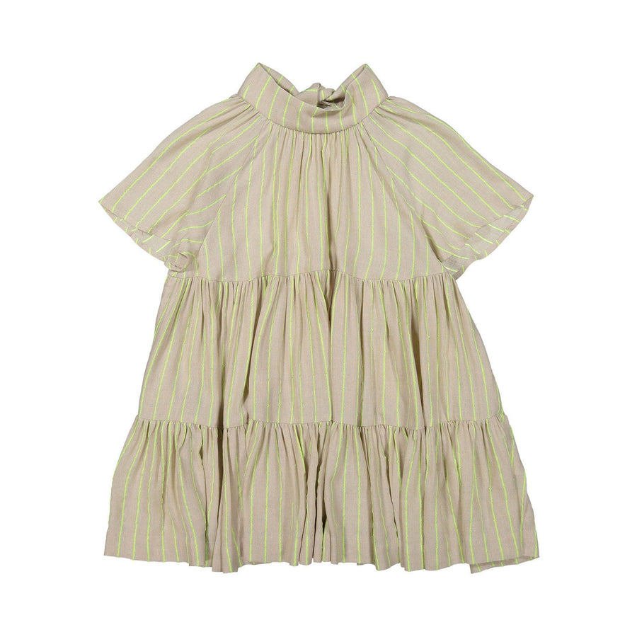 Unlabel dresses Unlabel Sand/Lemon Stripes Anemone Dress