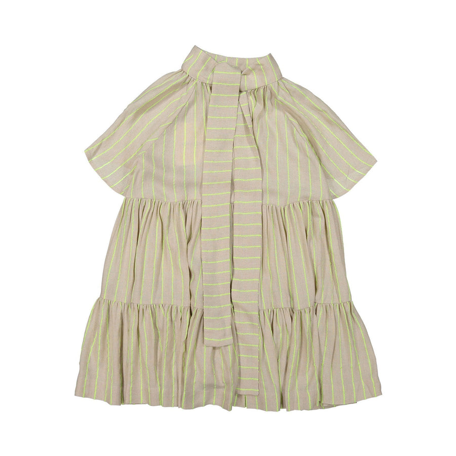 Unlabel dresses Unlabel Sand/Lemon Stripes Anemone Dress