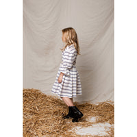 Unlabel dresses Unlabel White/Navy Stripes Vento Dress