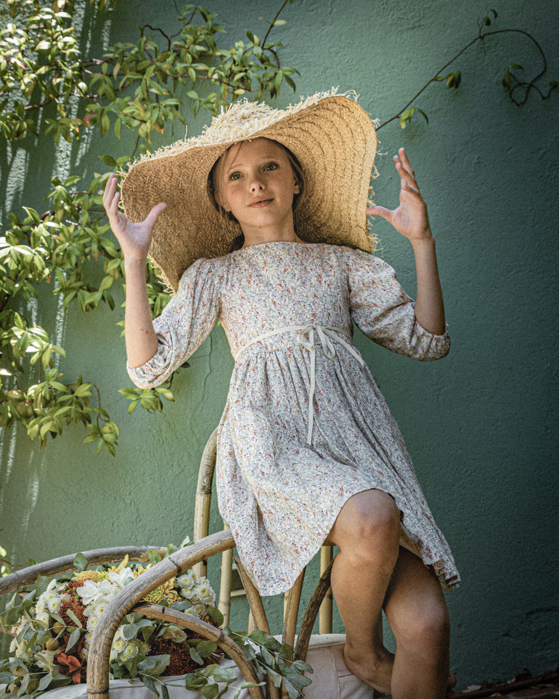 Cosmosophie Lily Flowers Valentine Dress
