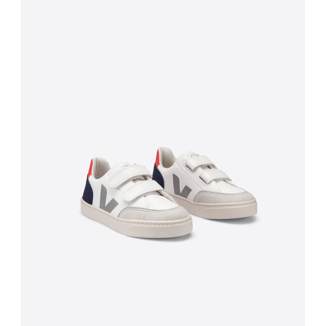 VEJA shoes Veja Extra White/Multico Nautico V12 Velcro Sneakers
