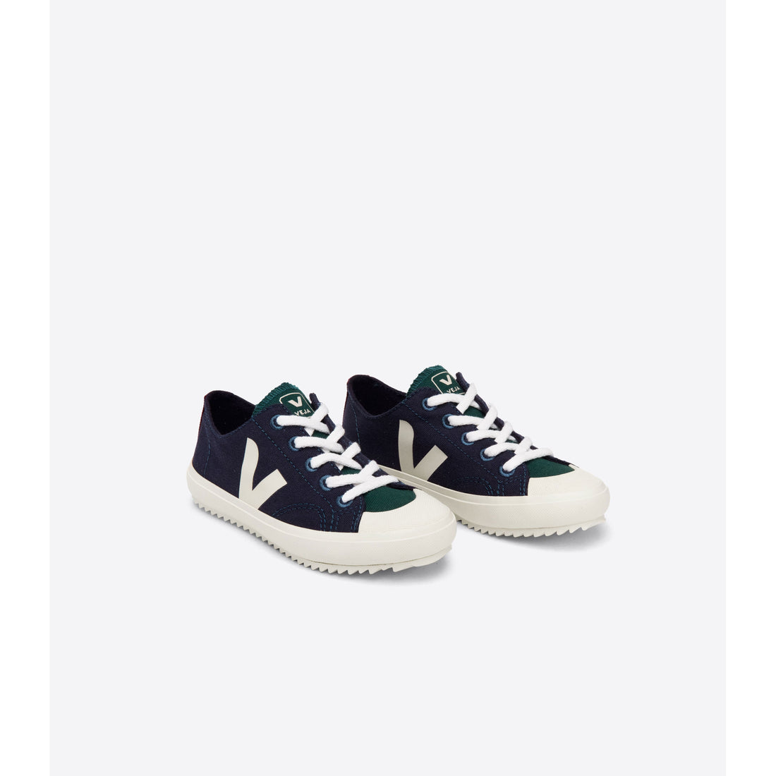 VEJA shoes Veja Multico/Marine Small Flip Canvas Sneakers