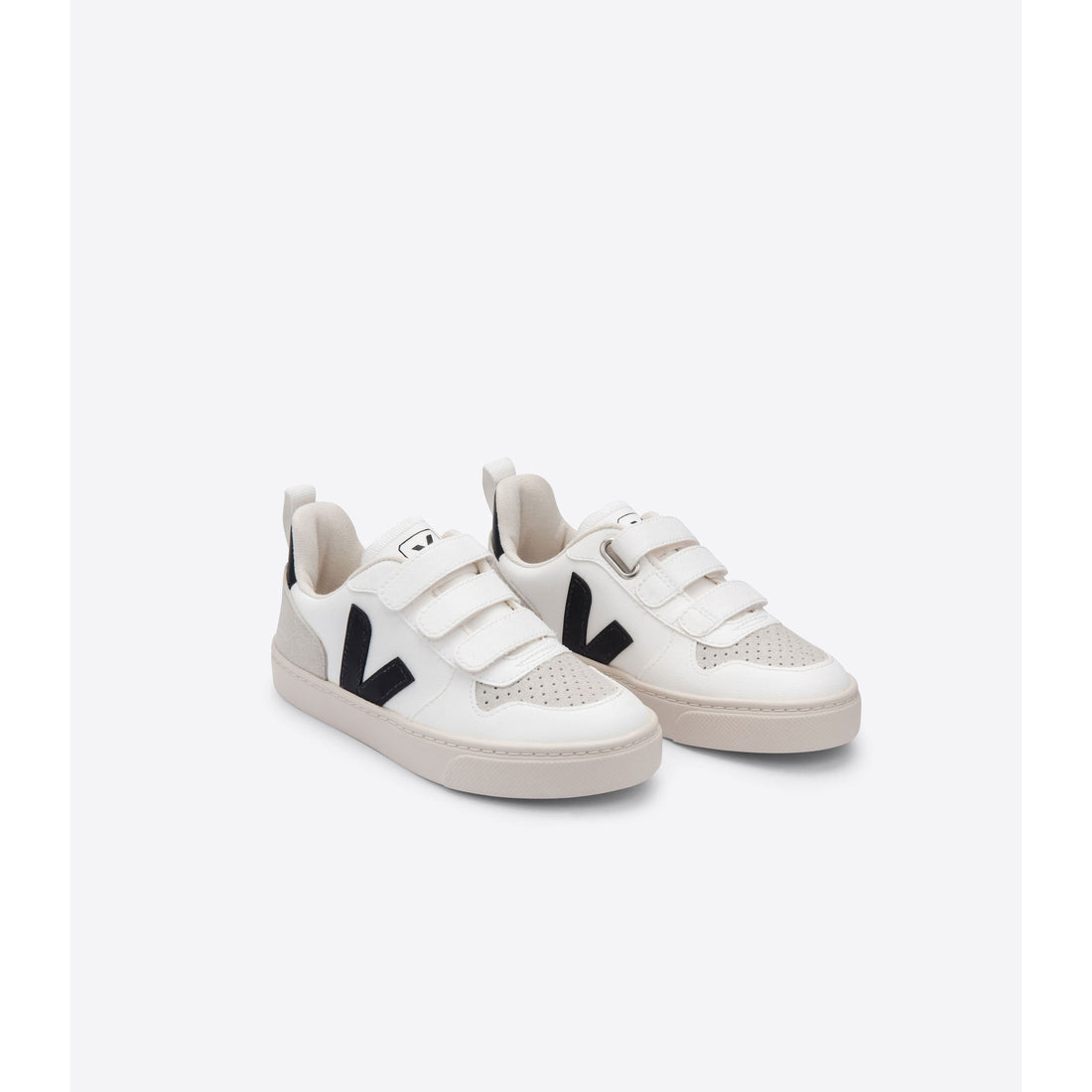 VEJA shoes Veja White/Black V10 Velcro Sneakers