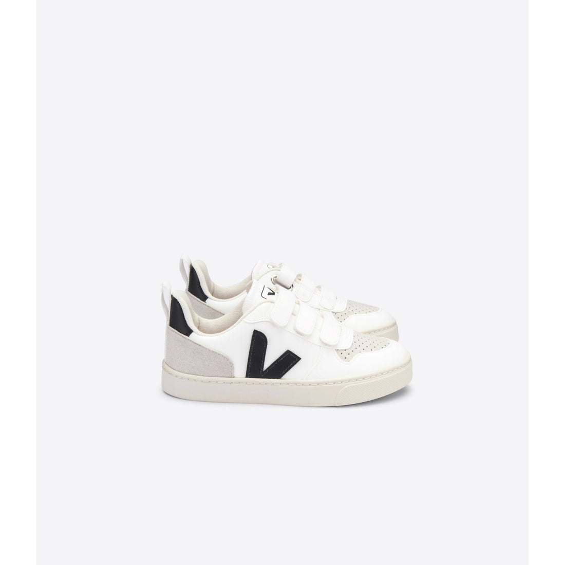 VEJA shoes Veja White/Black V10 Velcro Sneakers