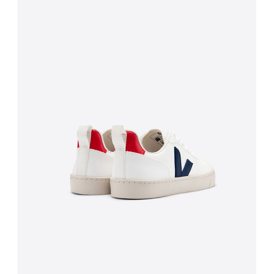VEJA shoes Veja White Cobalt Pekin V10 Lace Sneakers