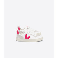 VEJA shoes Veja White/Mia V10 Velcro Sneakers