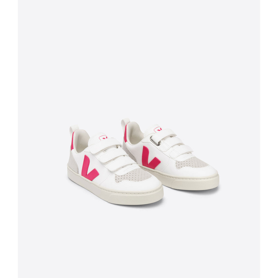 VEJA shoes Veja White/Mia V10 Velcro Sneakers