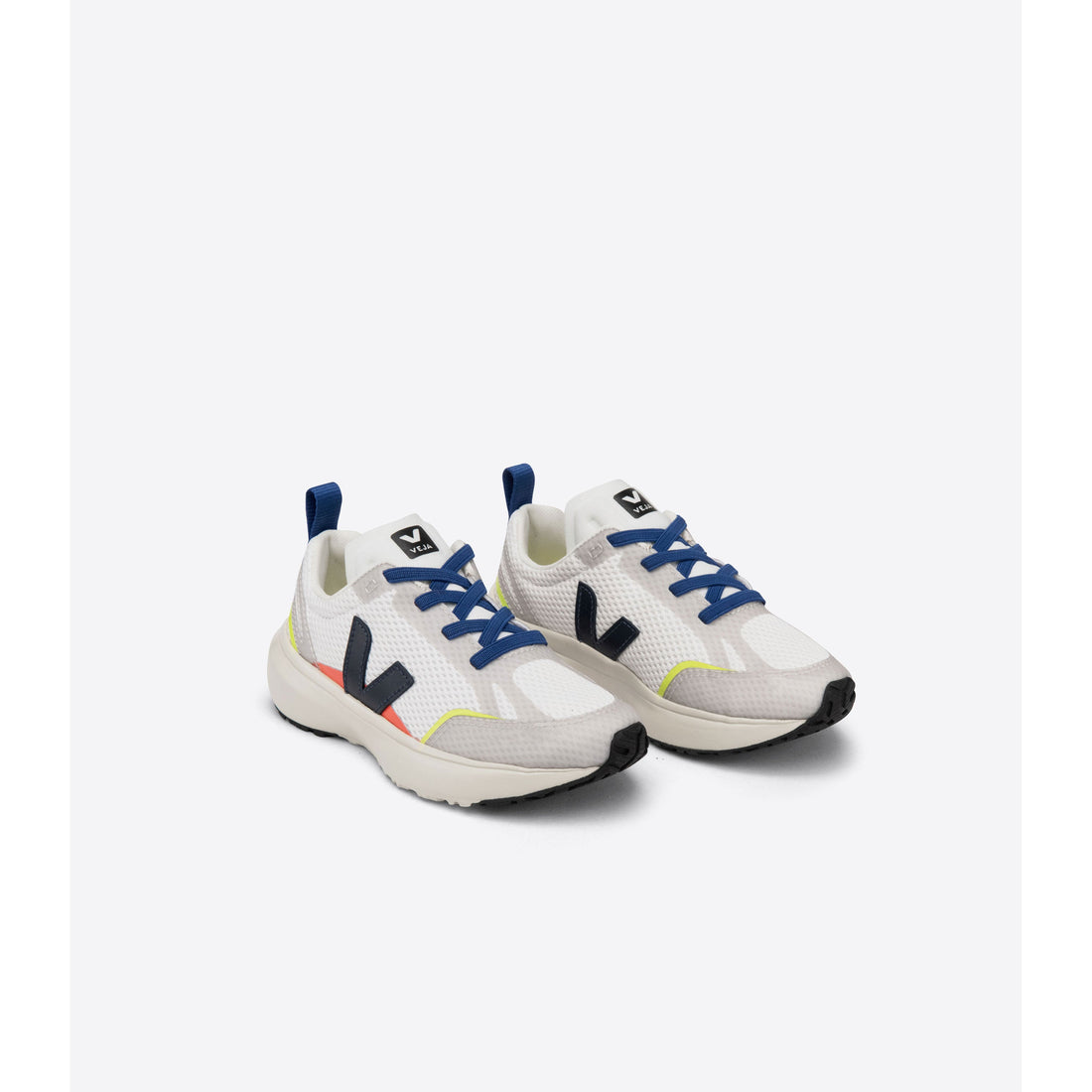 VEJA shoes Veja White/Nautico Small Canary Alveomesh Sneakers