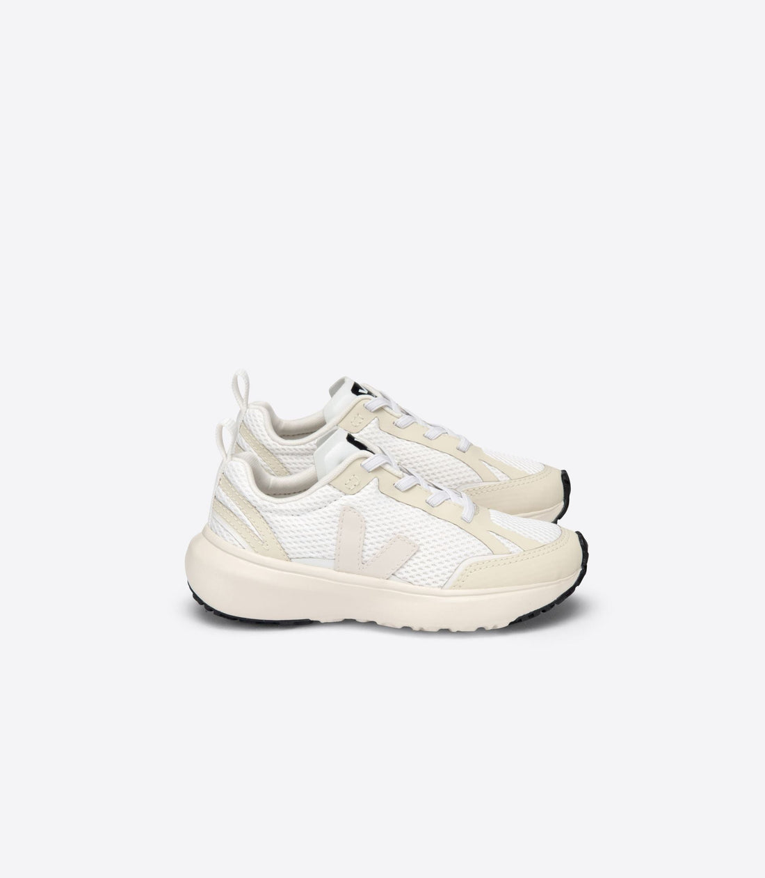 VEJA shoes Veja White/Pierre Small Canary Alveomesh Sneakers