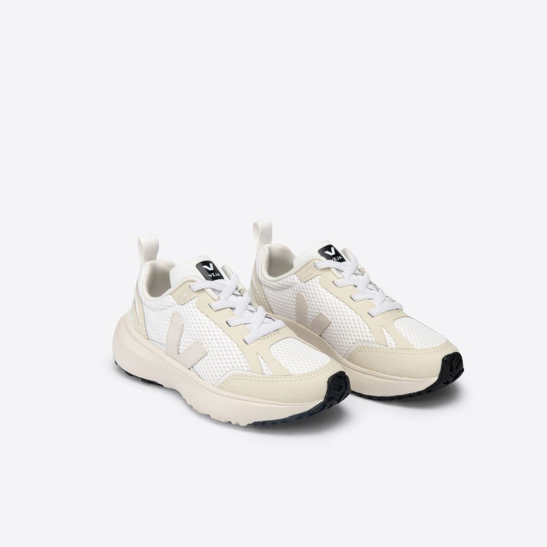 VEJA shoes Veja White/Pierre Small Canary Alveomesh Sneakers