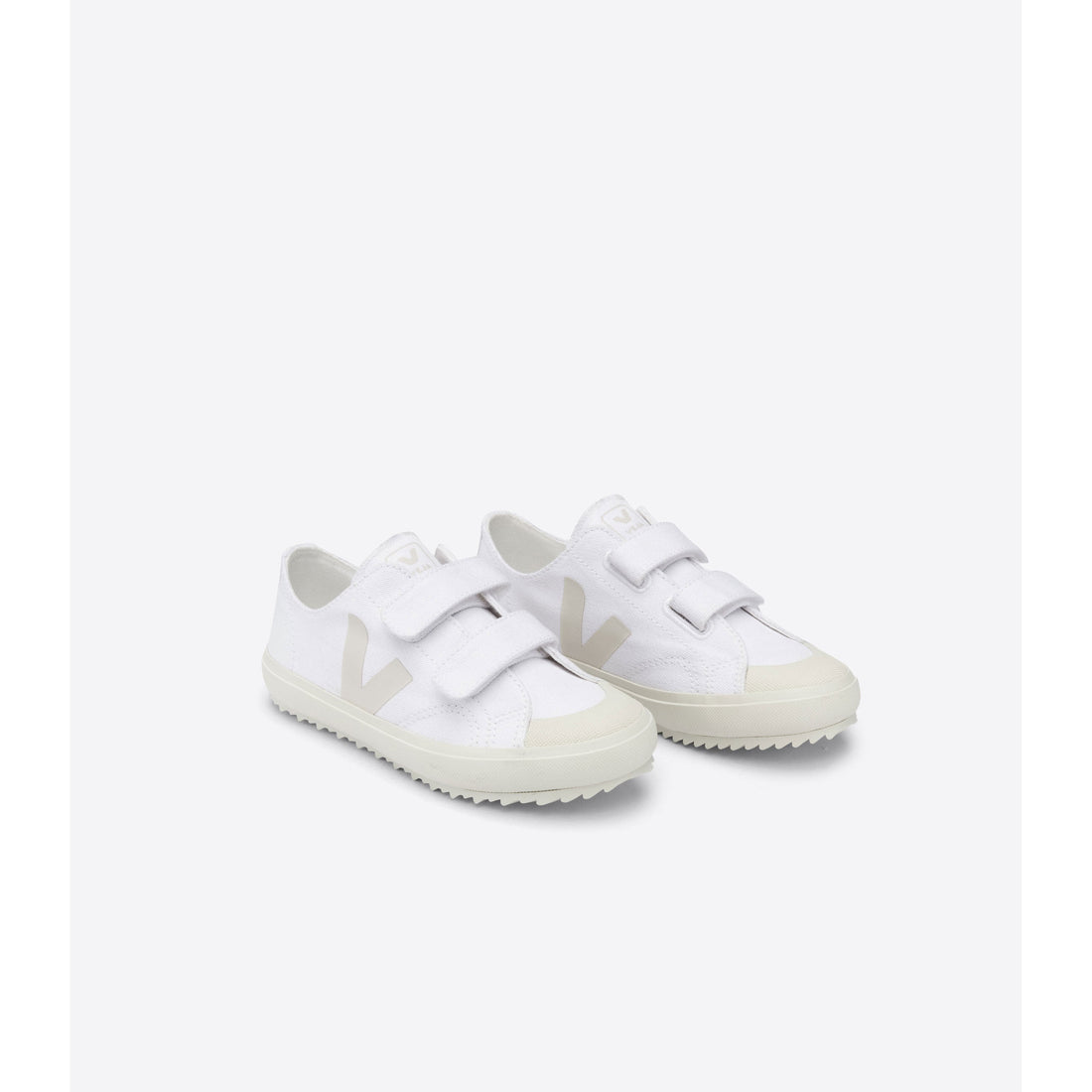 VEJA shoes Veja White/Pierre Small Ollie Canvas Sneakers