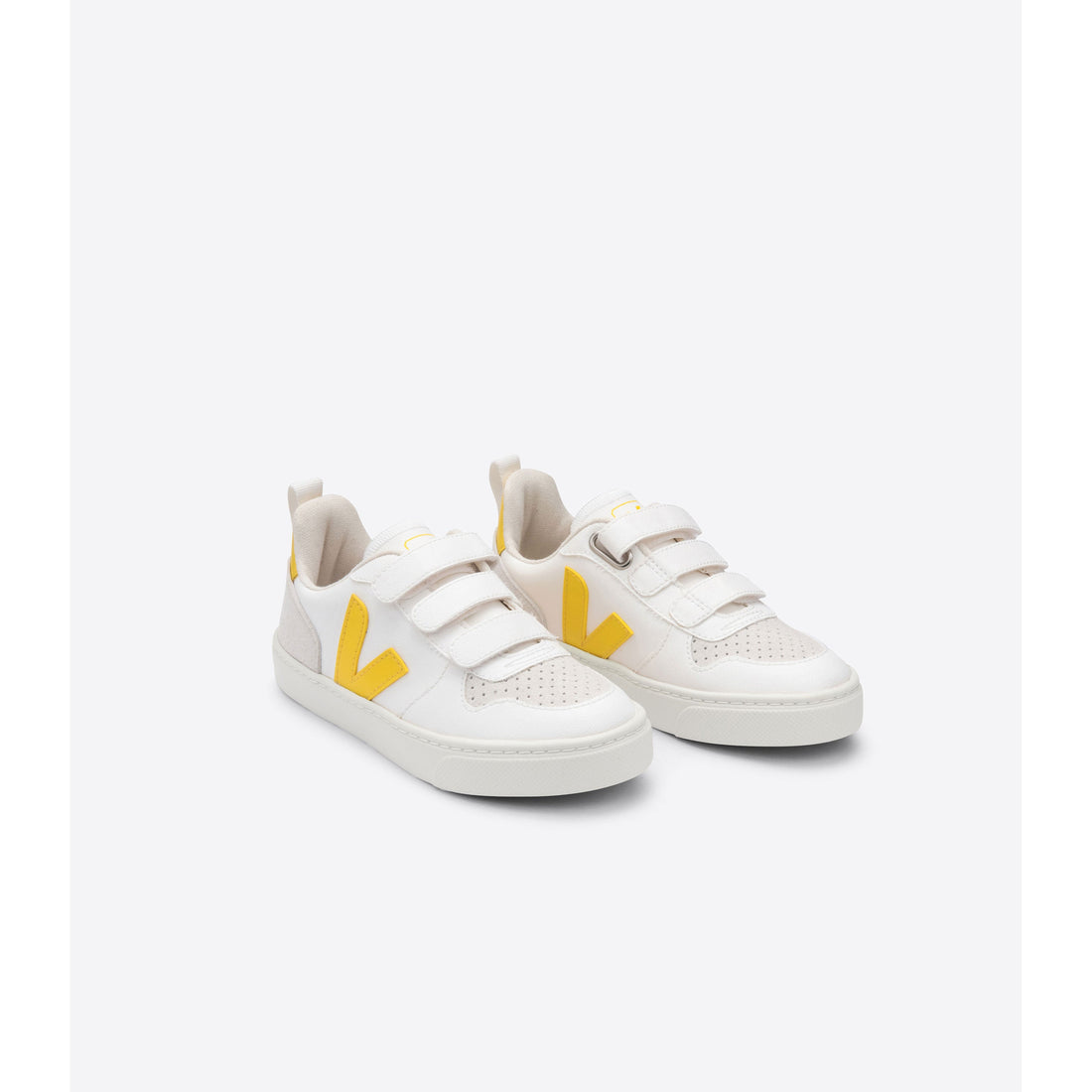 VEJA shoes Veja White/Tonic V10 Velcro Sneakers