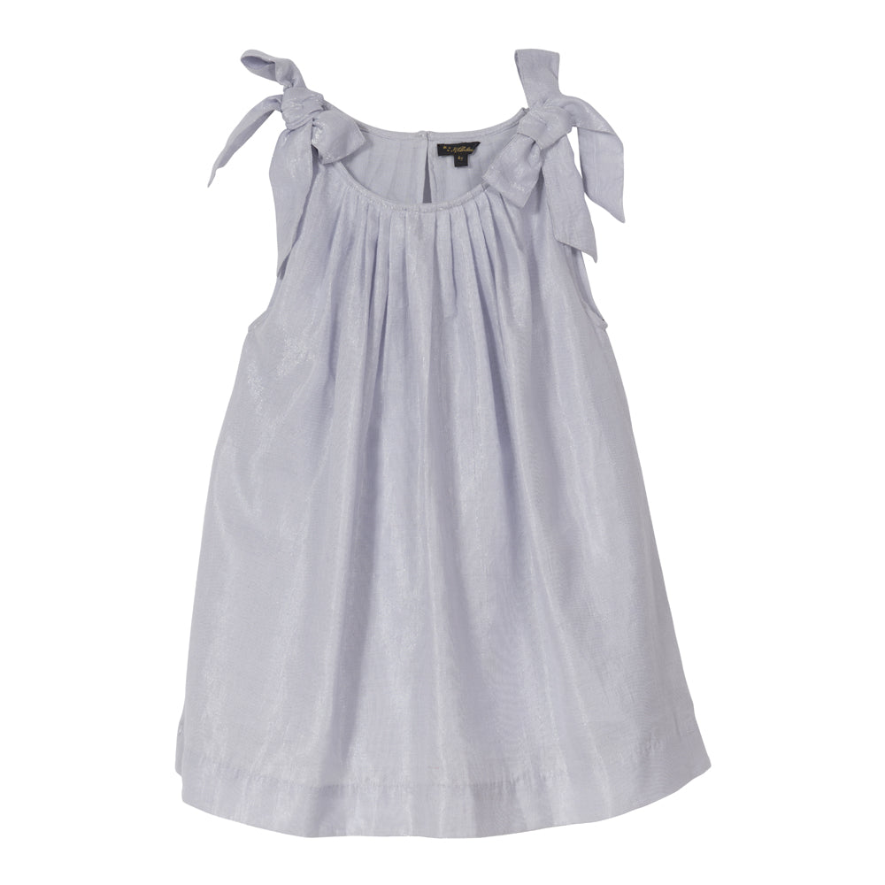 Velveteen dresses Velveteen Lilac Lame Double Bow Dress