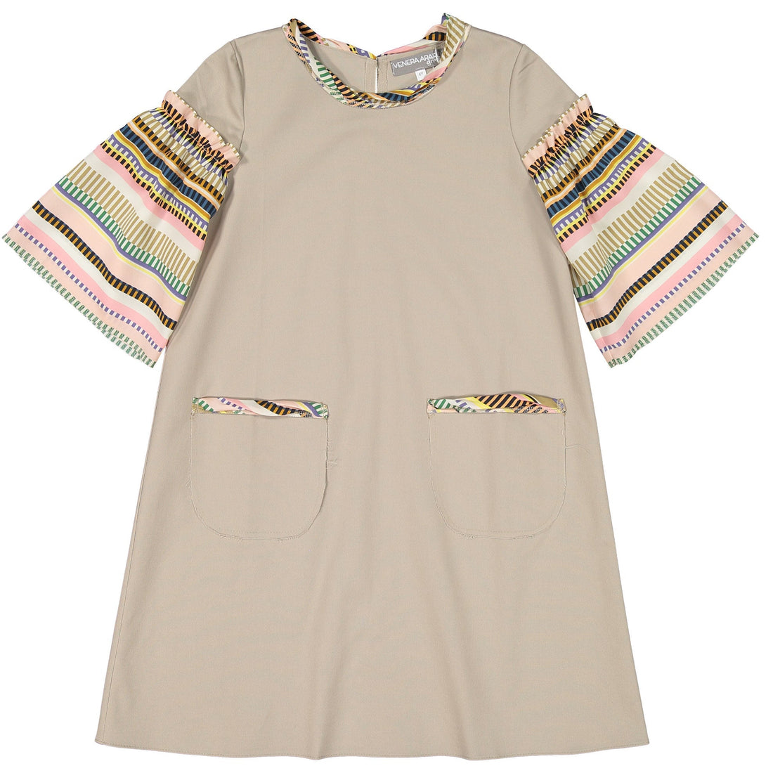 Venera Arapu dresses Venera Arapu Beige Miranda Dress