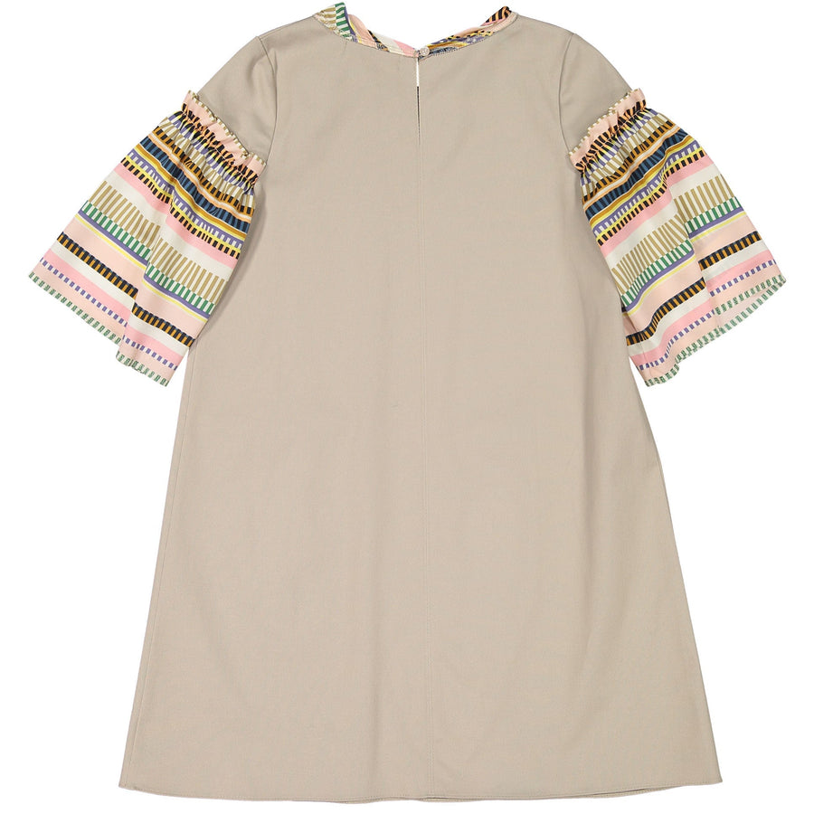 Venera Arapu dresses Venera Arapu Beige Miranda Dress