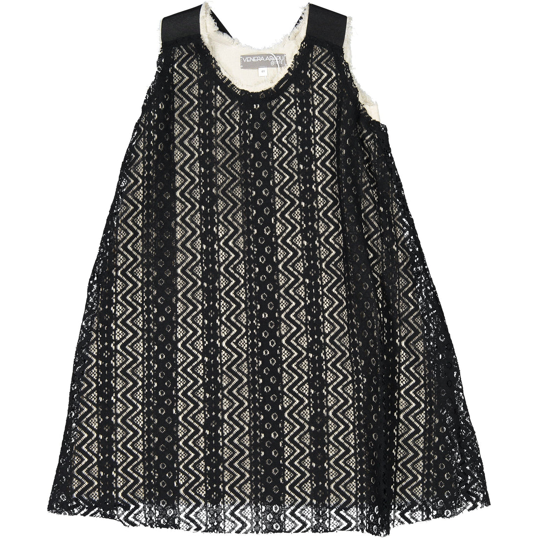Venera Arapu dresses Venera Arapu Black Lace Full Jumper
