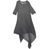 Venera Arapu dresses Venera Arapu Slate Asymmetrical Tee Dress
