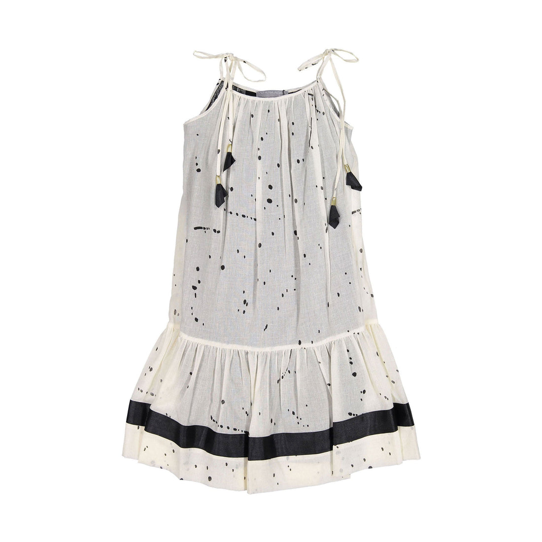 Venera Arapu dresses Venera Arapu White Eyelet Floral Dream Dress