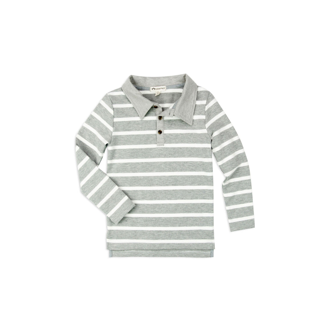 Appaman Grey Stripe Verses Polo