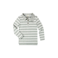 Appaman Grey Stripe Verses Polo