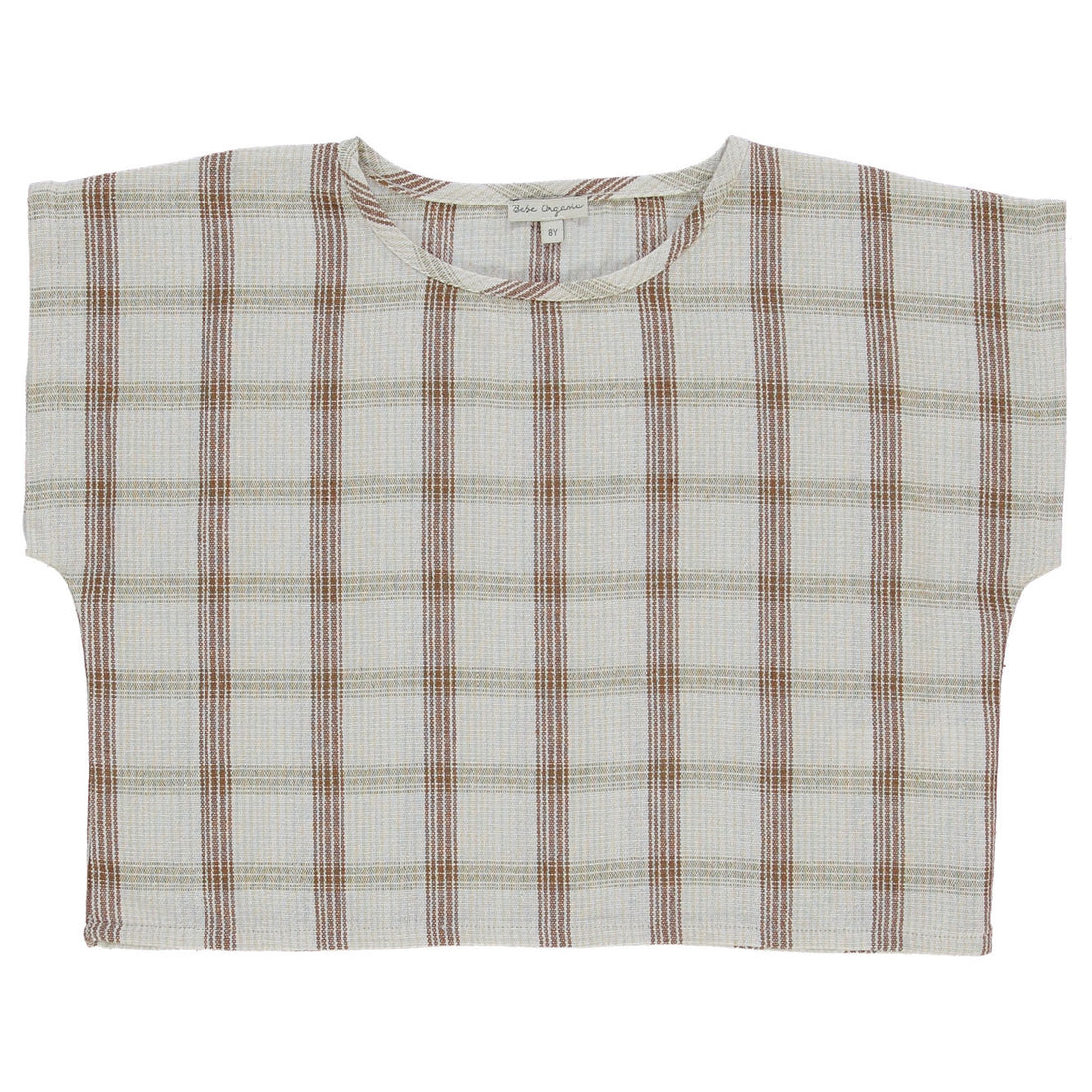 Bebe Organic Rustic Check Villem Shirt