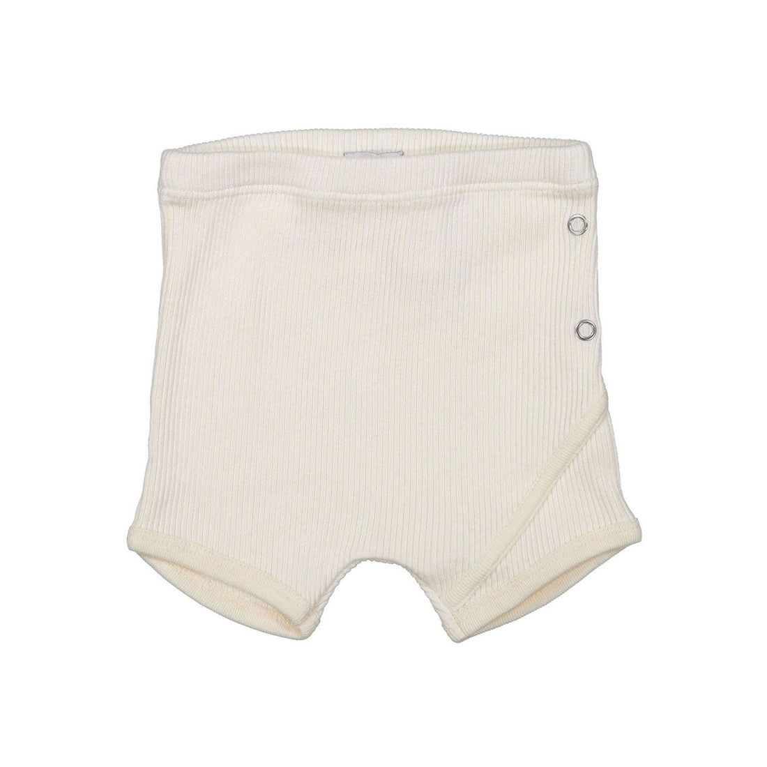 Violeta bottoms Violeta Bone Ribbed Knit Wrap Shorts