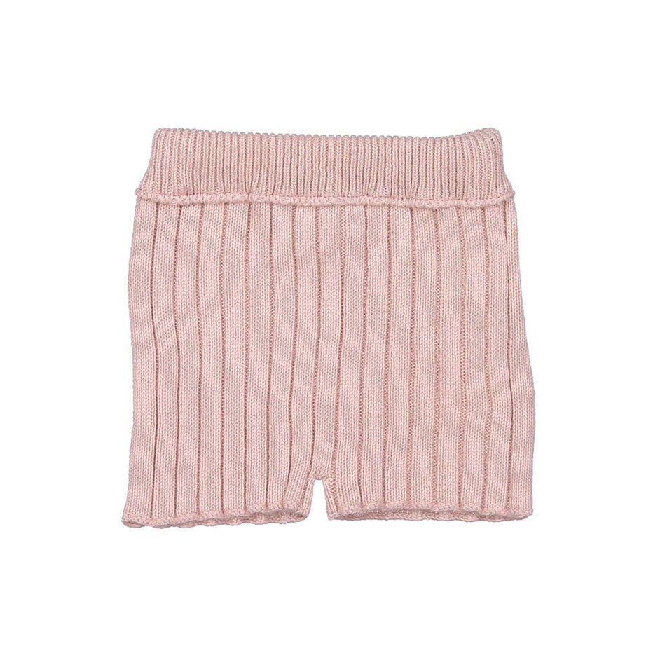 Violeta bottoms Violeta Pink Loom Ribbed Knit Bloomers