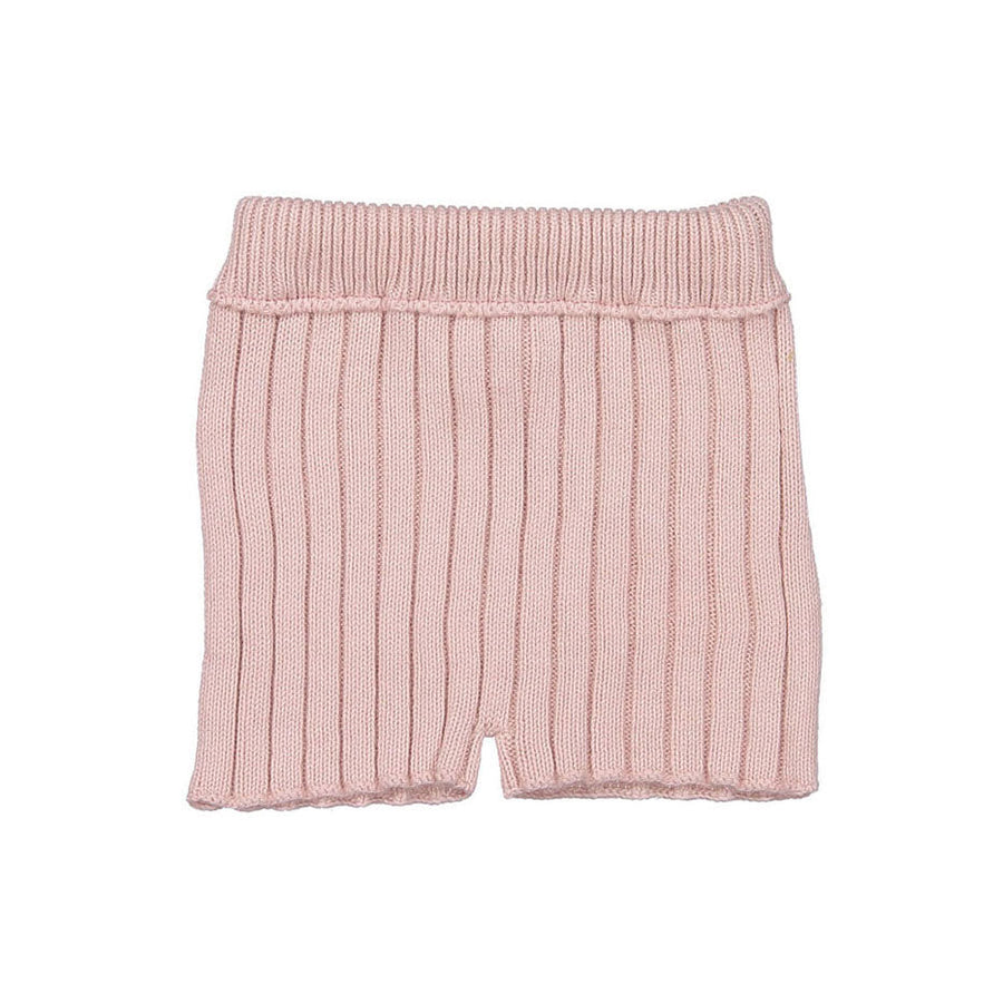 Violeta bottoms Violeta Pink Loom Ribbed Knit Bloomers