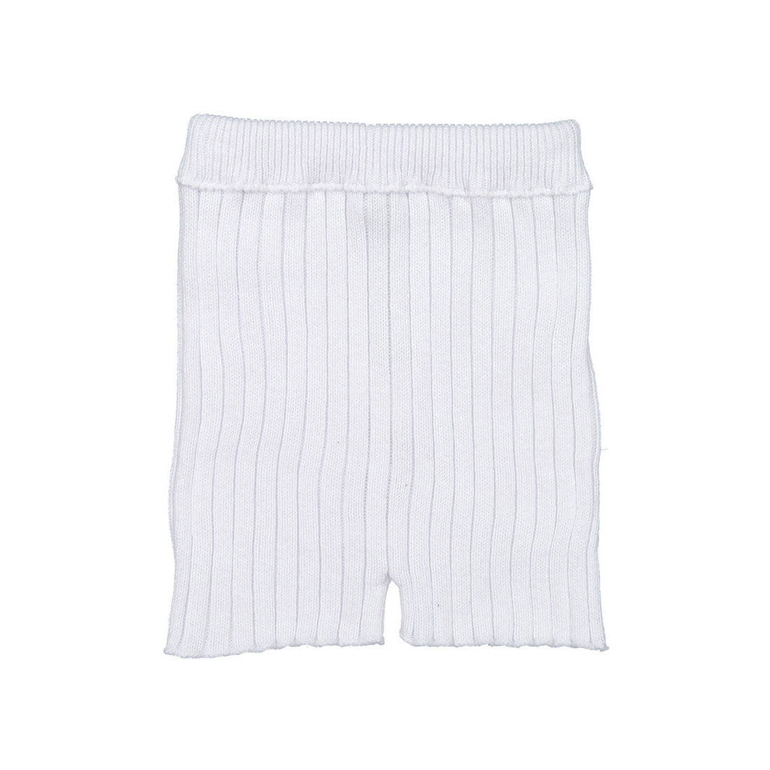 Violeta bottoms Violeta White Loom Ribbed Knit Bloomers