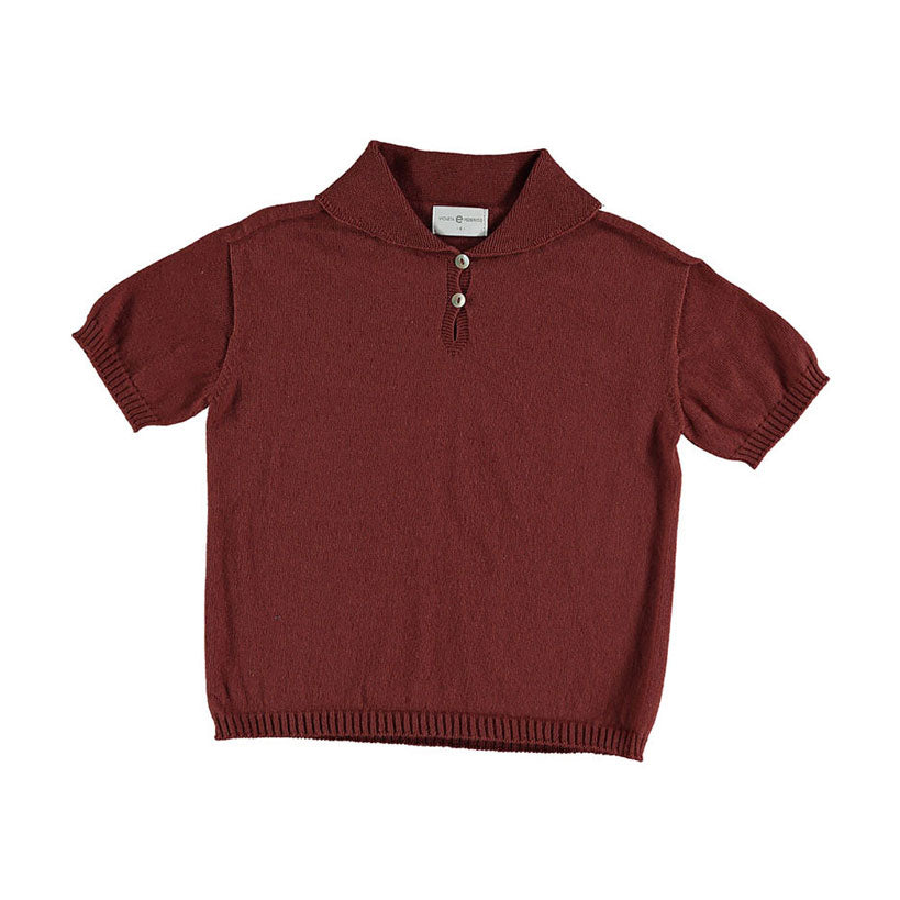 Violeta knitwear Violeta Choco Knit Polo