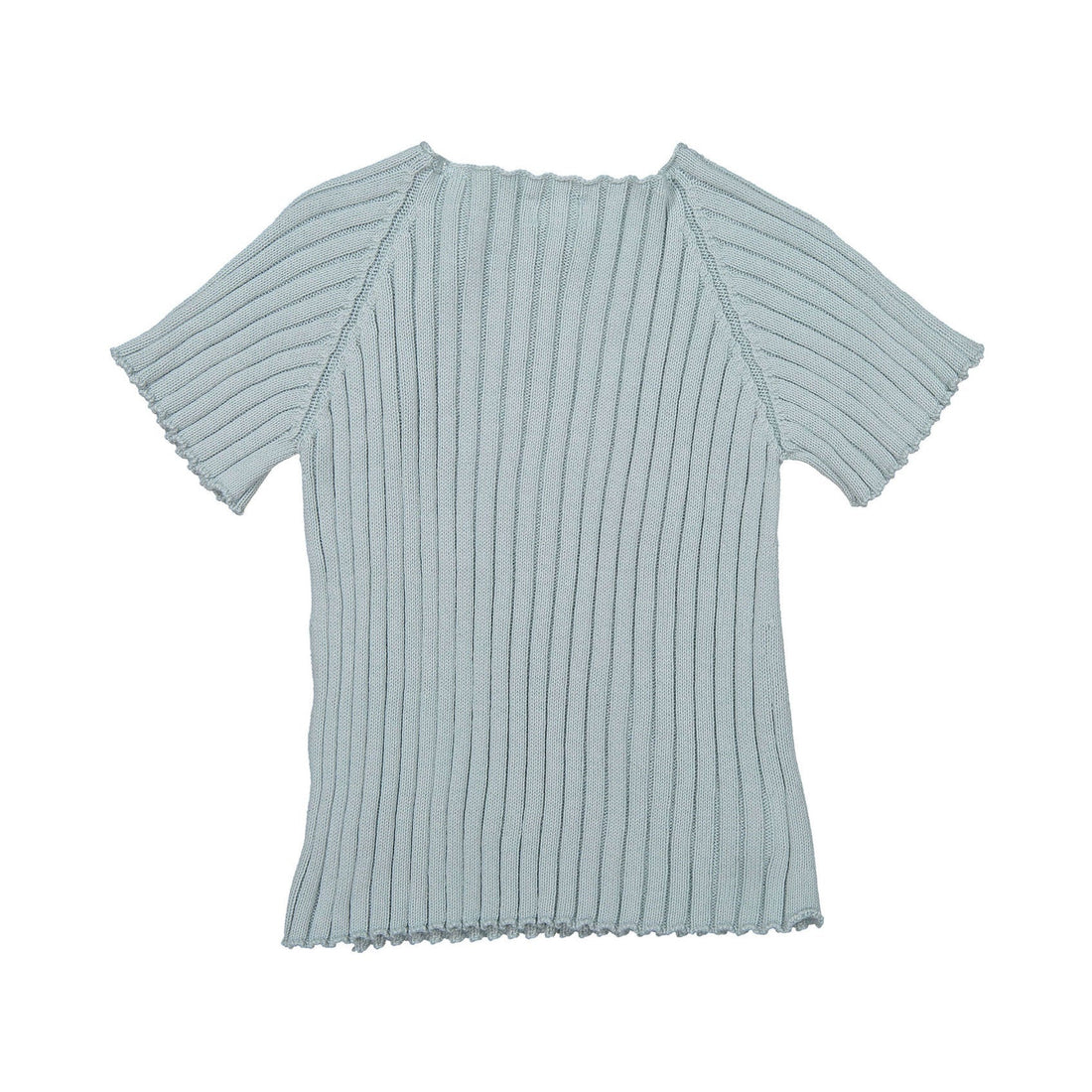 Violeta knitwear Violeta Sage Lalo Ribbed Knit Sweater