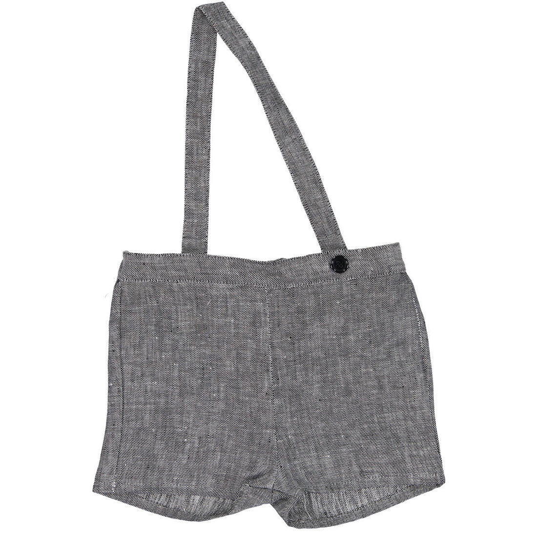 Violeta pants Violeta Black Jasper Strap Shorts