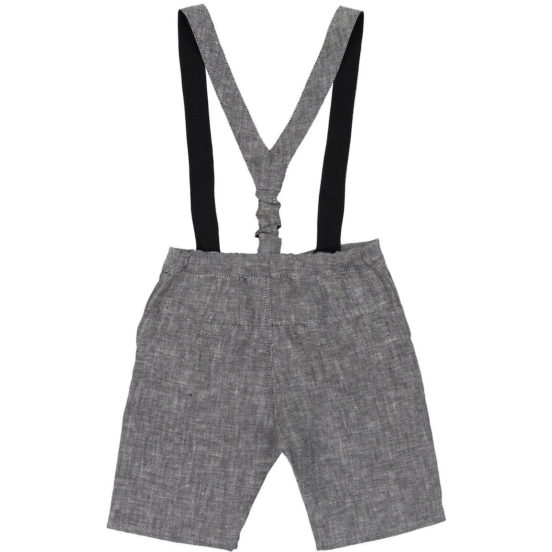 Violeta pants Violeta Black Jasper Suspender Shorts