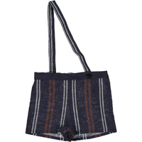Violeta pants Violeta Blue Stripe Strap Shorts