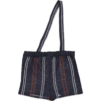 Violeta pants Violeta Blue Stripe Strap Shorts