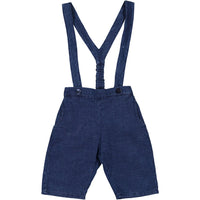 Violeta pants Violeta Denim Dot Suspender Shorts