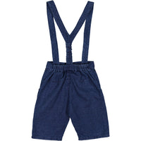 Violeta pants Violeta Denim Dot Suspender Shorts