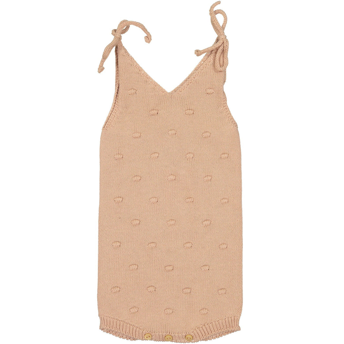 Violeta Rompers and Bodysuits Violeta Pink Popcorn Romper