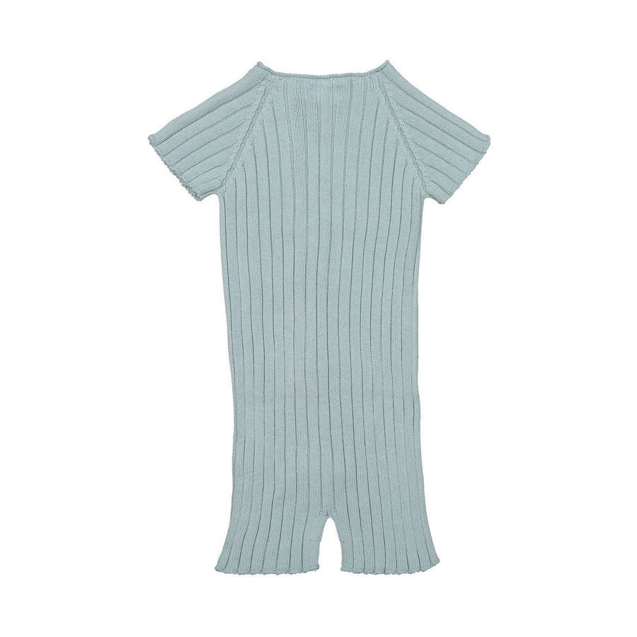 Violeta rompers Violeta Sage Lili Ribbed Knit Romper
