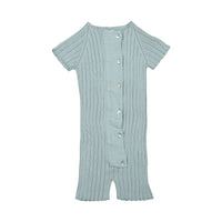 Violeta rompers Violeta Sage Lili Ribbed Knit Romper
