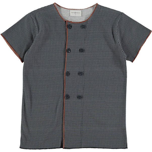 Violeta shirts Violeta Black Gingham Victor Shirt