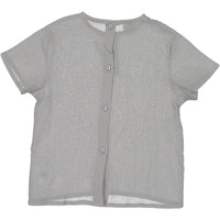 Violeta shirts Violeta Grey Gauze Shirt